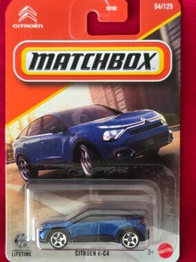 2026 MATCHBOX, CITROEN E-C4, MINT IN THE PACKAGE!!!